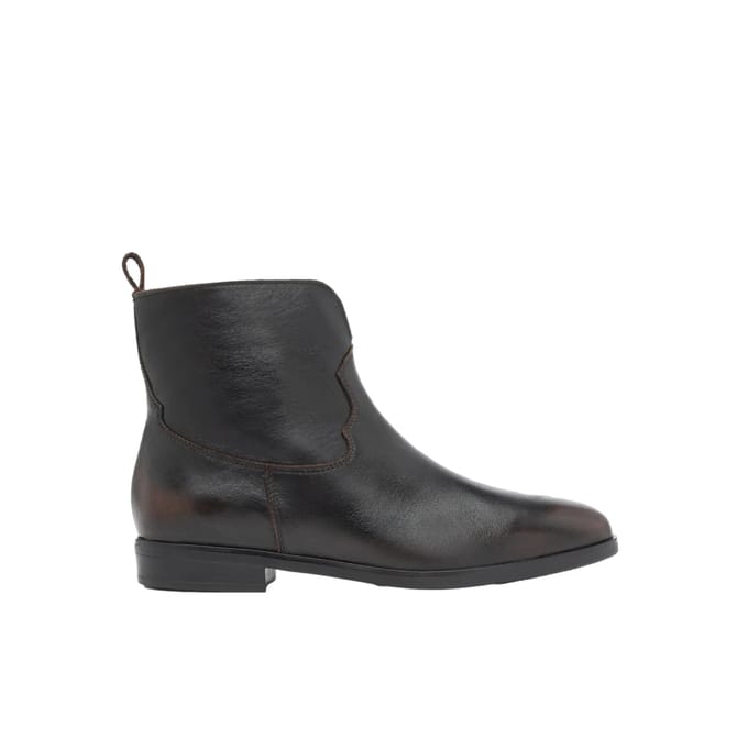 Leren cowboylaarzen voor dames Ryłko