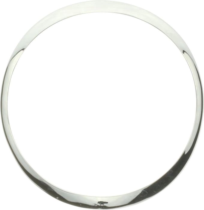 Behave - Bangle armband - Zilverkleur gebogen - Minimalistische stijl