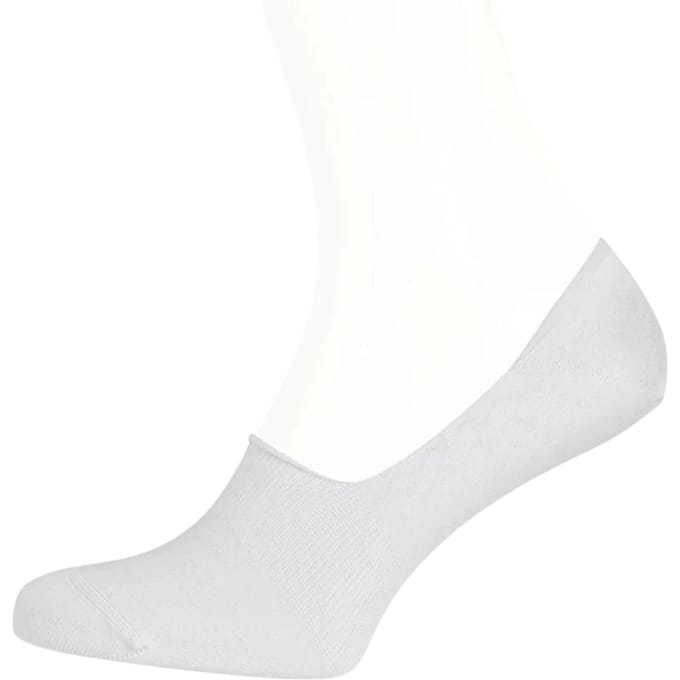 Carlo Lanza Invisible Sokken Wit 400-04