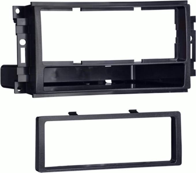 1-DIN radiopaneel met opbergvak Chrysler/Dodge/Jeep/Lancia/VW (METRA)