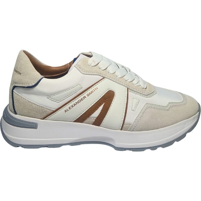 Mannenschoenen Alexander Smith Liverpool Man White Ivory