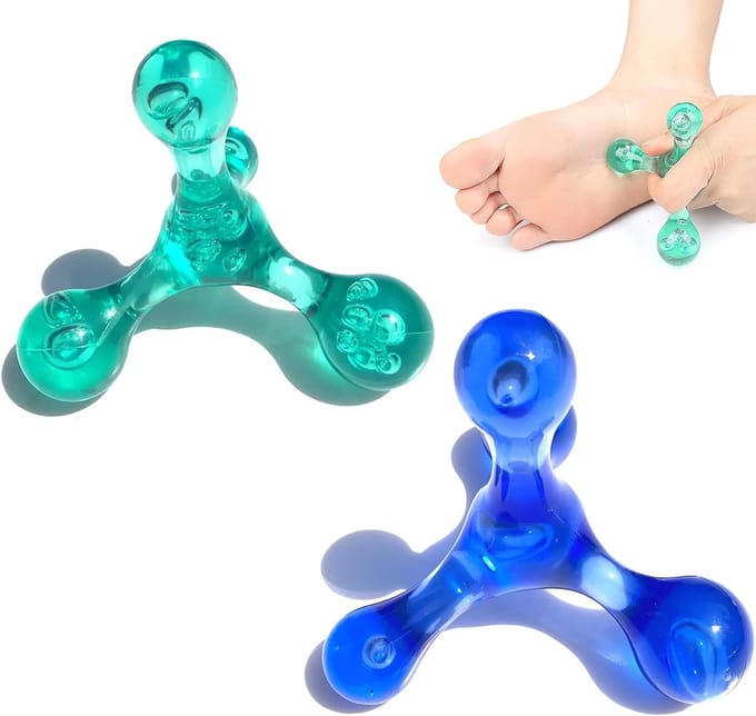 Effectieve Trigger Point Massager voor Rug, Nek en Ledematen - Reflexologie en Spierontspanning