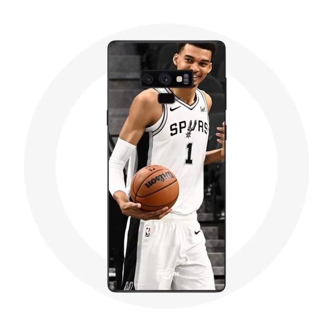 Samsung Galaxy Note 9 hoesje Victor Wembanyama San Antonio Spurs #1