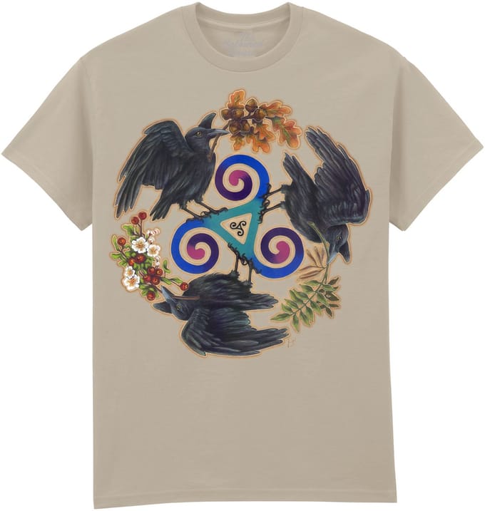 Raaf Circle Of Ravens The Coloured House T-shirt M