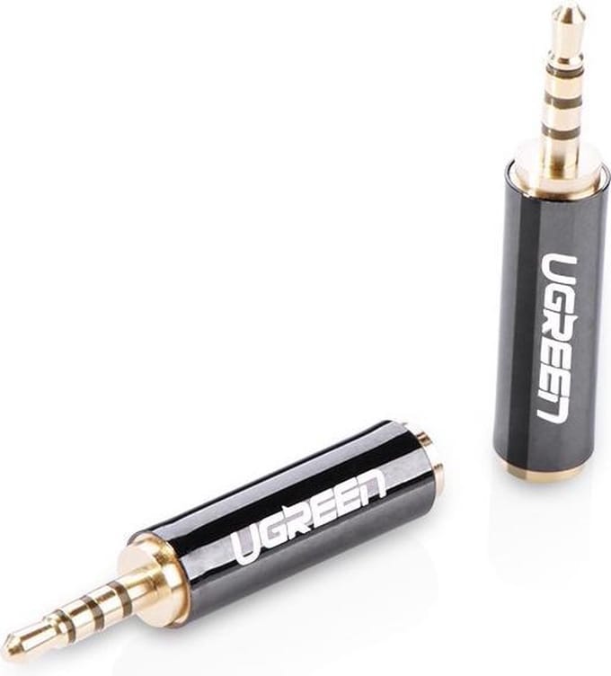 2.5mm Male to 3.5mm Female Adapter UG084