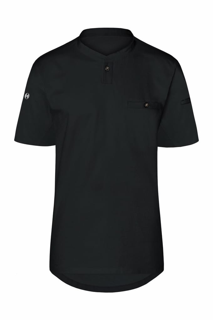 Karlowsky Men´s Short-Sleeved Work Shirt Performance KY152 - Black (ca. Pantone 419C) - L