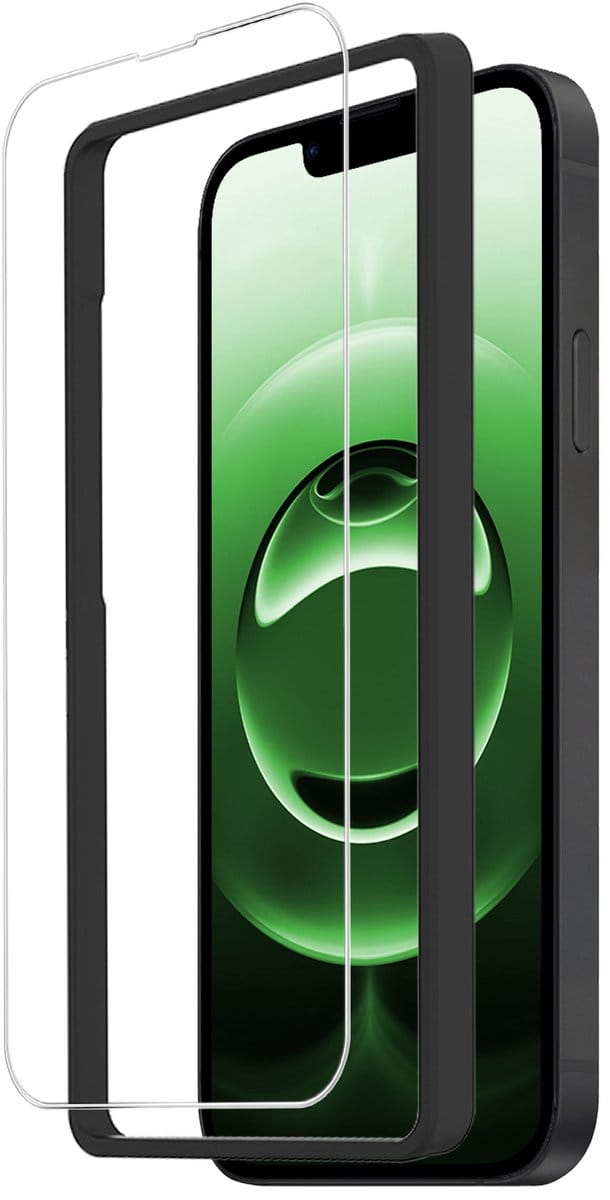 Screenprotector Geschikt voor Apple iPhone 16e - Met Installatie Frame - Beschermglas - Gehard Glas - Tempered Glass - Screen Protector