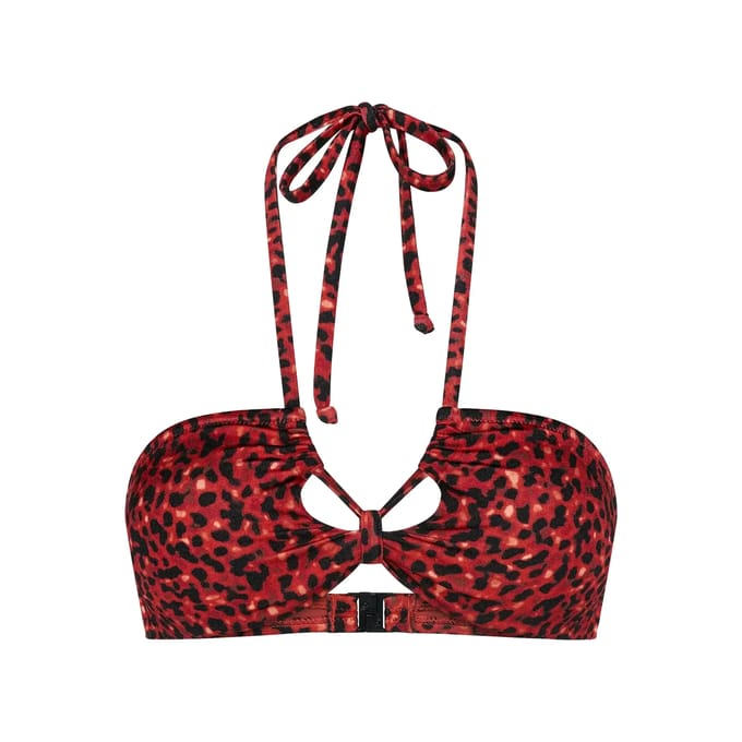 Triumph Bustier-Bikini-Top Red Label Midnight Swim