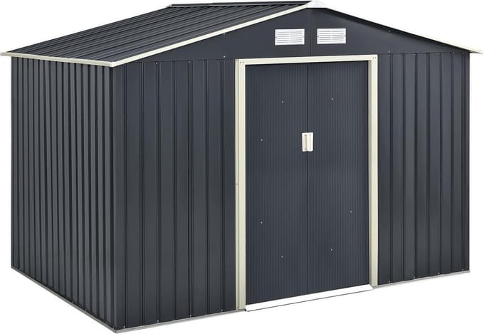 Metalen tuinhuis XL - 277 × 191 × 192 cm