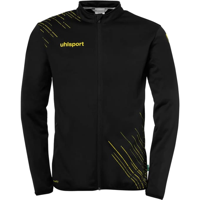 Uhlsport Score 26 Polyestervest Heren - Zwart / Geel | Maat: L
