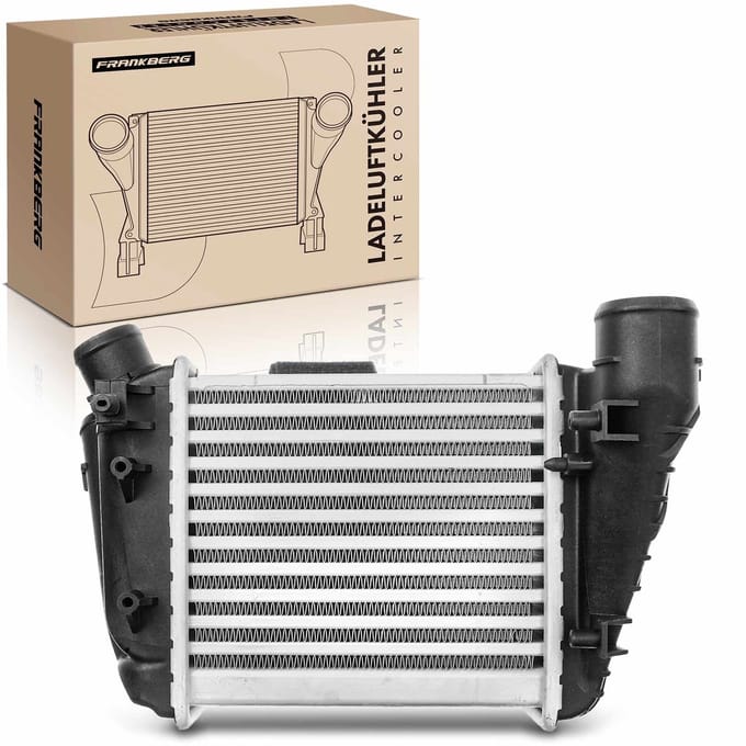Frankberg 1x turbo-koeler voor Audi A4 Avant 8E B6 B7 8H 2.5L