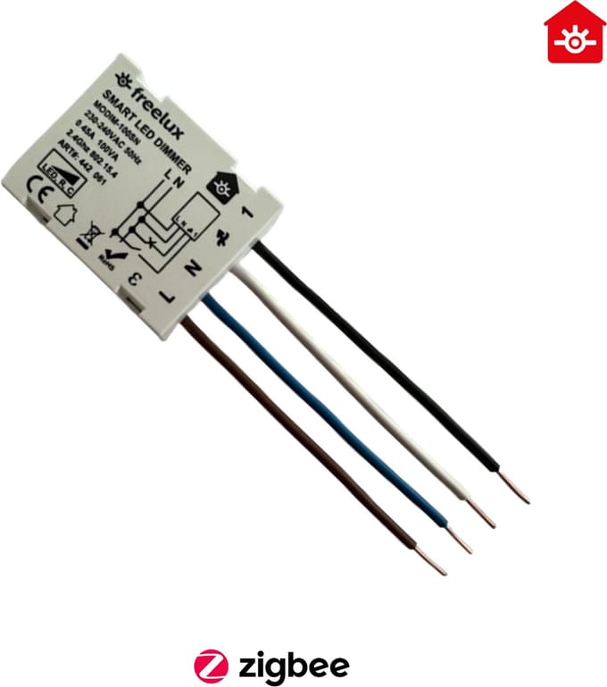 Freelux Zigbee schakelaar - module - 230VAC- 10A - inbouw - stopcontact