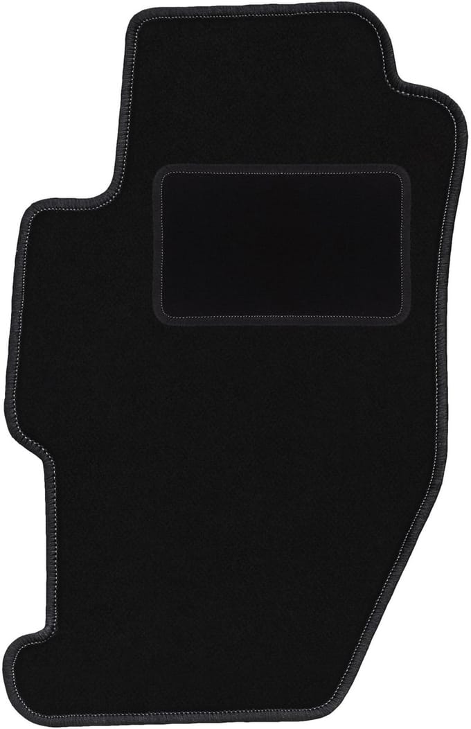 Chauffeursmat zwart voor: Honda Accord VI coupé (1998-2002)
