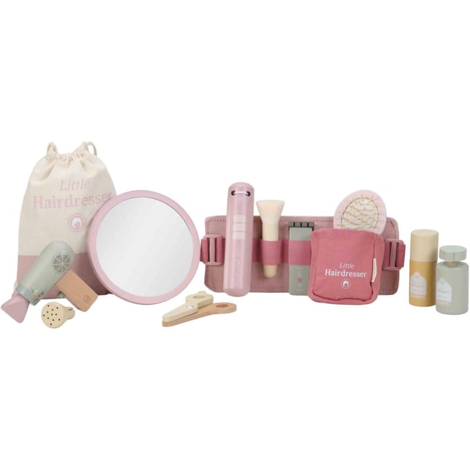 Little Dutch houten kappersset Pink dames