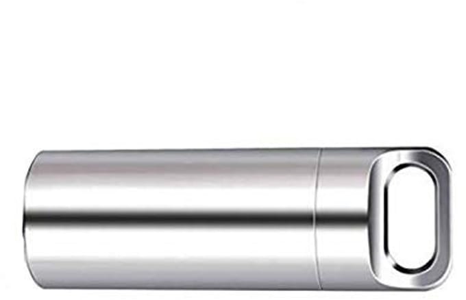 Dailygoods- Pillendoos Waterdicht - Draagbaar - Messing - Sleutelhanger - O-ring - Formaat 3,9 x 1,15 cm - Medicijncontainer