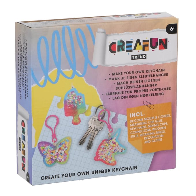 Creafun Trend sleutelhanger versieren
