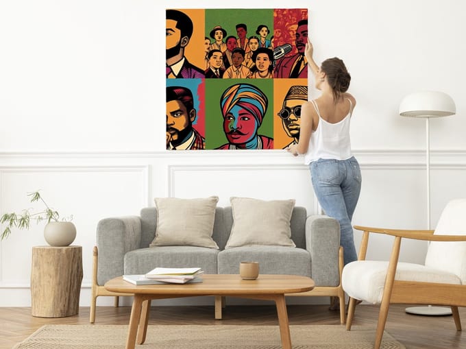Kunstprint | Wanddecoratie | Dibond | 30 × 30 cm
