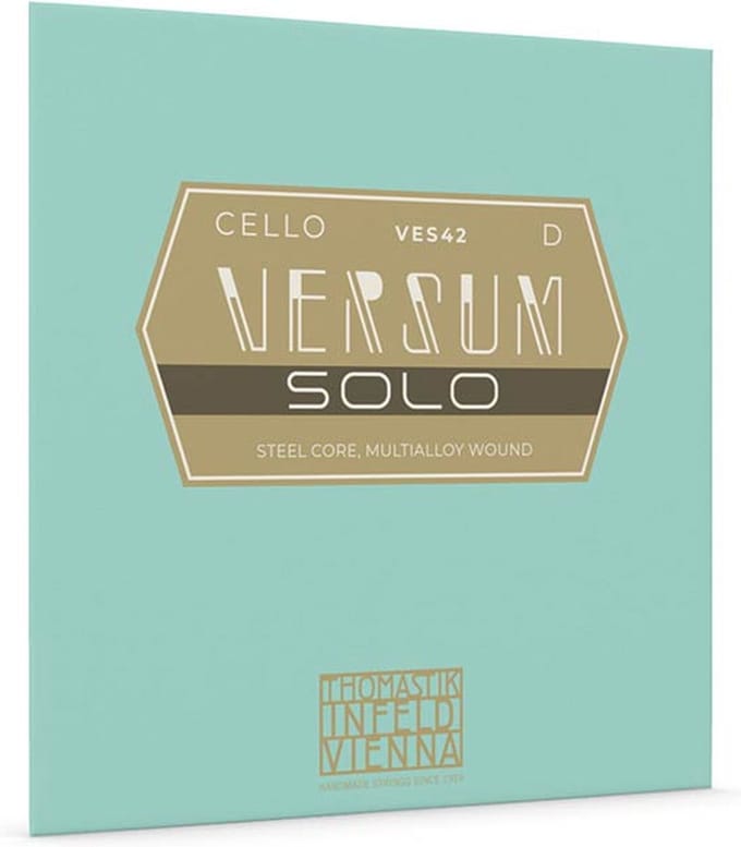 Thomastik Infeld THVES-42 cello string D-2 4/4 medium, carbon steel, multialloy wound