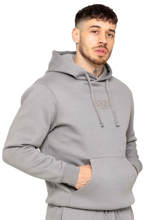 Enzo | Heren Pullover Hoodie