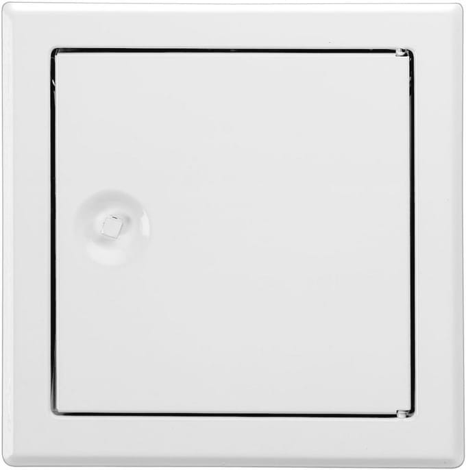 Inspectiedeur plaatstaal met vierkante sluiting - 60 x 60 cm