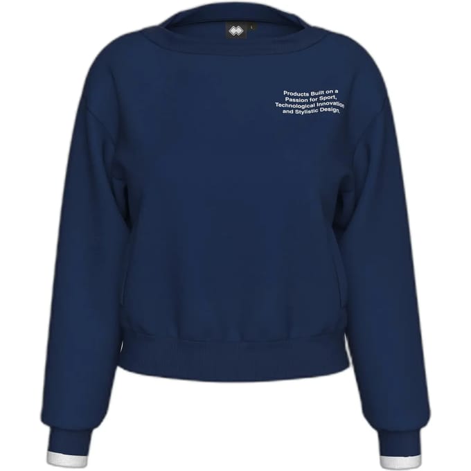 Dames sweatshirt met ronde hals Errea No Logo