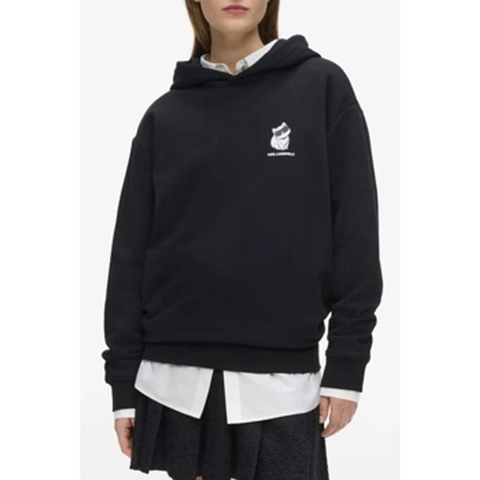 Sweaters Karl Lagerfeld B3w20048 Ikon Choupette Hoodie