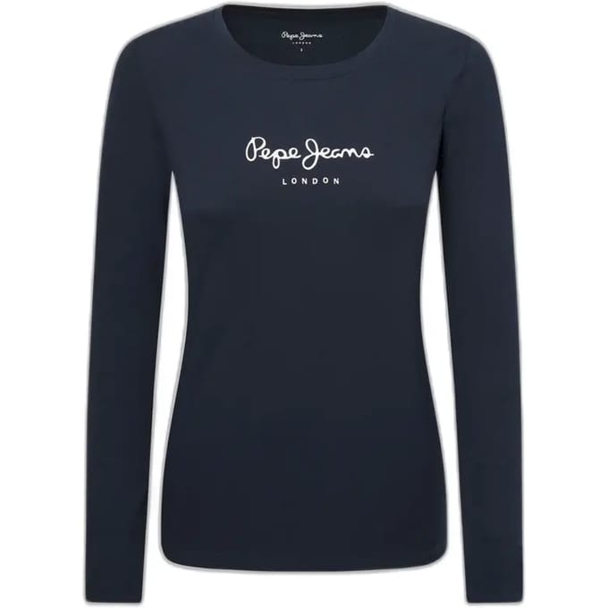 Dames-T-shirt Pepe Jeans New Virginia Ls N