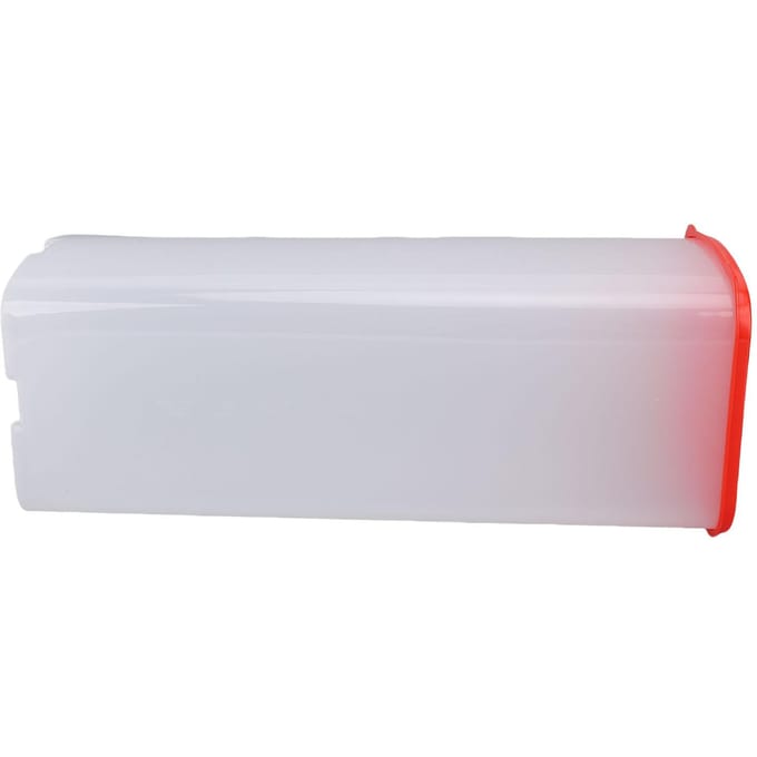Broodcontainer Plastic Grote Capaciteit Ruimtebesparend Broodtrommel Bewaarder met Deksel voor Thuis Picknicks rood