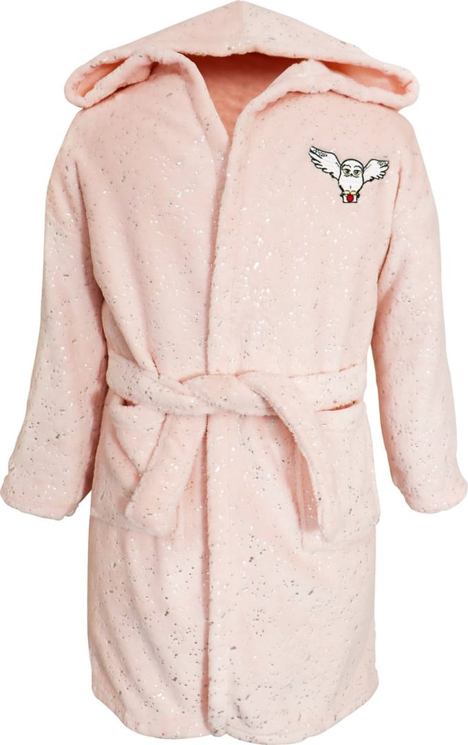 Harry Potter Badjas, Hedwig - 6/8 jaar - 100% Polyester