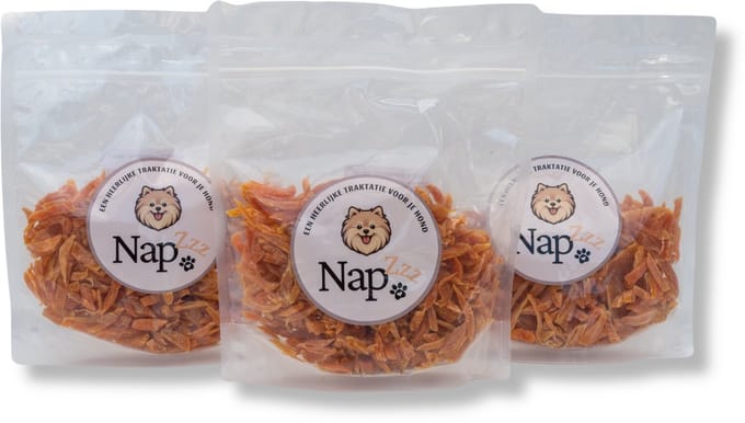 NapZZZ Hondensnack – Zoete Aardappel – 3x350g