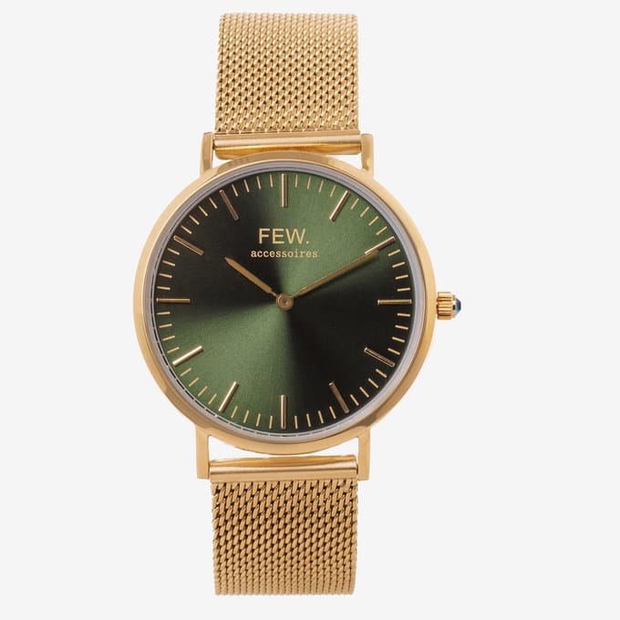 Bellezza Grande Green Gold Mesh