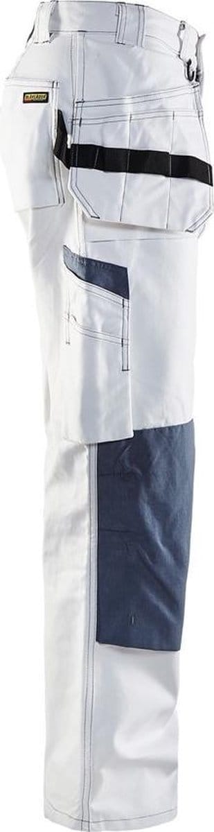 Blaklader Schilders Werkbroek 1531-1210 - Wit/Donkergrijs - C52
