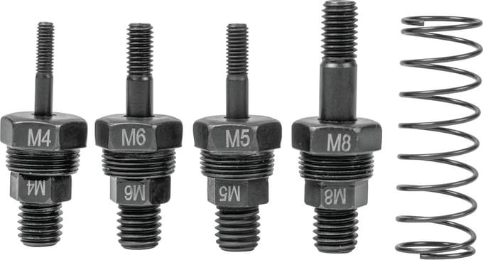 Rapid 5001579, Schroefkit, M8, Zwart, 5 stuk(s)