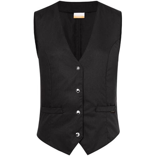 (6 stuks) KARLOWSKY Dames Gilet Lena - Zwart - Maat: 48