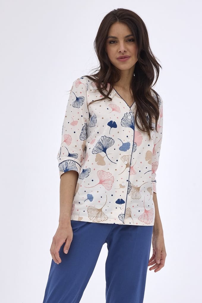 Cornette Dames Pyjama Winter Grote Maten Tess 842/394 42 / XL