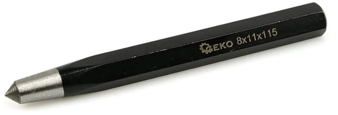 GEKO Pons - Gereedschapsstaal - Voor Metaalbewerking - 8x11x115mm