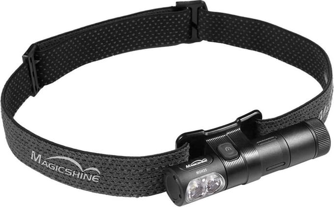 Magicshine MOH 25 : hoofdlamp 500 lumen- usb oplaadbaar - wit / rood - SOS functie