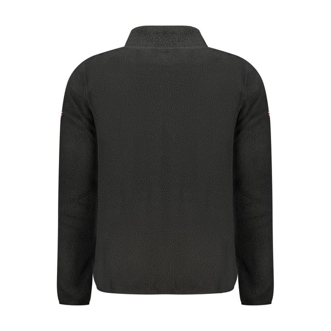 Noorwegen 1963 Zwarte Polyester Heren Sweatshirt