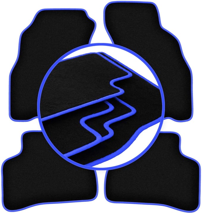 CARLUX-BLUE automatten voor: Hyundai Accent I (X-3) sedan (1994-2000)
