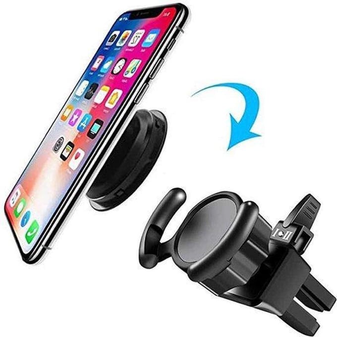 Universele Telefoonbutton telefoonhouder - Ventilatie rooster telefoon houder voor in de auto