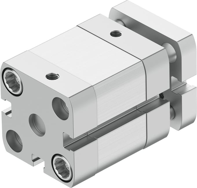 Festo Compacte Cilinder 25mm Boring 10mm Slag ISO 21287 Dubbelwerkend - 577216 - P2DSD