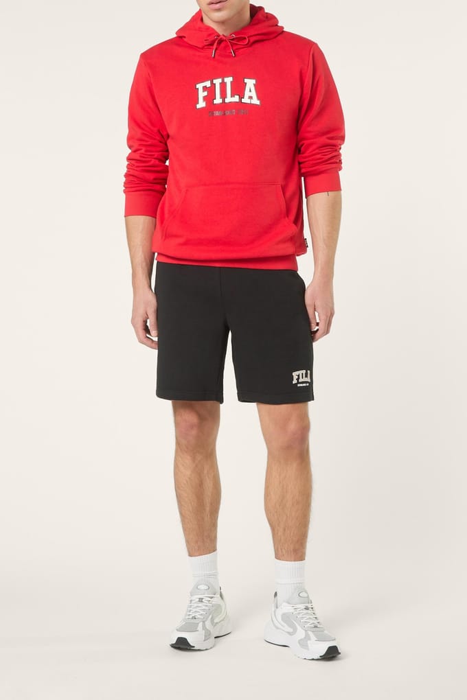 FILA Rifredi Regular Graphic Hoodie True Red Größe: M | Kaputzenpullis Outlet | Herren | Rot