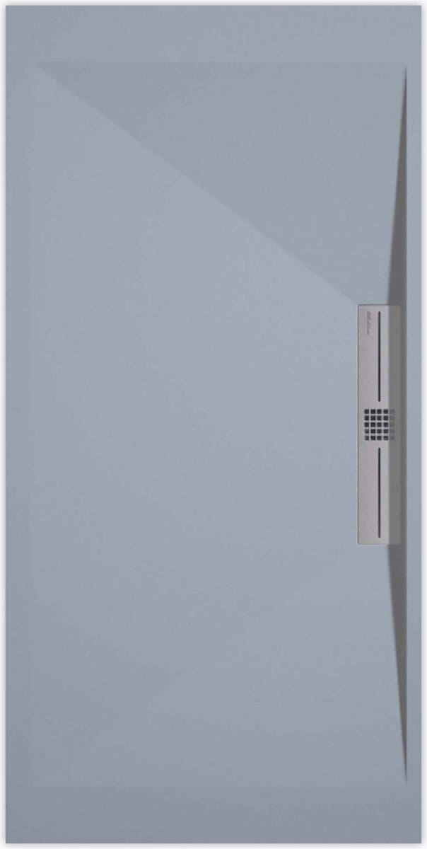Sanifun douchebak Stone Side Gray Smooth 1400 x 800 S