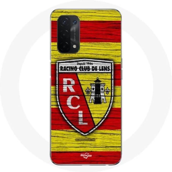 Oppo A54 5G case rcl lens origineel geel en rood