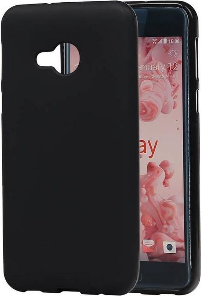 Zwart TPU backcover hoesje voor HTC U Play