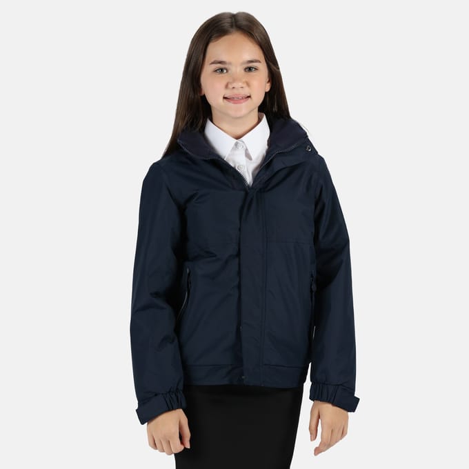 Regatta Kinderen/kinderen Waterdicht Windproof Dover-jasje (Marine/Navy)