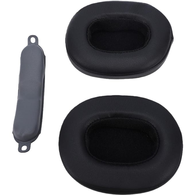 Vervangingskit voor Oorkussentjes en Hoofdband voor Skullcandy Crusher 3.0 Wireless Hesh3 Hoofdtelefoon Oorkussentjes en Hoofdband black