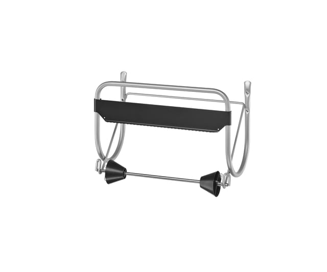 Poetspapierdispenser Satino CR1 muurstandaard zilver 332380