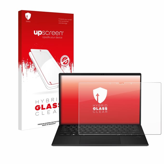 upscreen - Screenprotector voor ASUS ROG Flow Z13 2025 - Folie Beschermfolie Beschermglas transparant