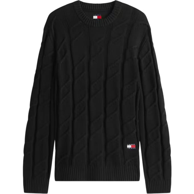 Tommy Jeans Overhemden zwart